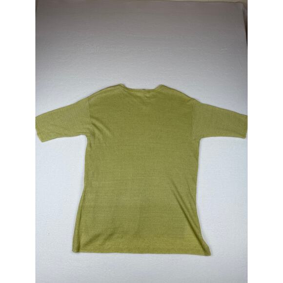 NWT Eileen fisher organic linen slub tunic canary size SP - Picture 5 of 9